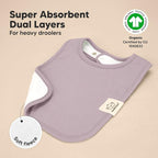 KeaBabies 8-Pack Organic Baby Bibs - Image 4