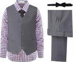 Boys' Suits Formal Slim Fit Tuxedo Boys Vest and Pants Set by DHTS