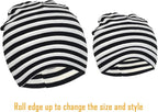 DRESHOW BQUBO 8 Pack Unisex Baby Beanie Hat Infant Toddler Kid Hats Baby Soft - Image 2