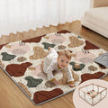 Blissful Diary Baby Play Mats for Floor, 47x47 Playpen Mat, Thicker Cushioning by ForEveryBabysBetterLife