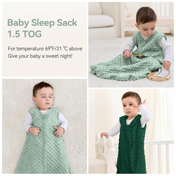Fleece Baby Sleep Sack 0-6 Months - Image 7