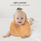 Baby Muslin Bibs Bandana Drool Bibs - Image 3