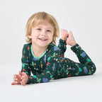 pureborn Baby Toddler Kids Viscose from Bamboo Pajamas Set Pjs 2pcs 18M-8Y - Image 3