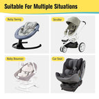 KAKIBLIN Baby Travel Pillow, Upgraded Baby Neck Pillows - Image 6