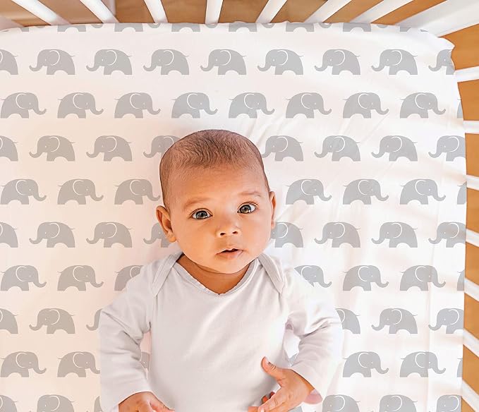 The Peanutshell 3 Piece Baby Crib Bedding Set - Image 2