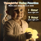 LOVERUIS Night Lights Squishy Light Bunny Colorful Night Light - Image 4