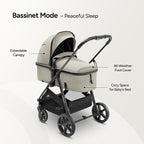 Mompush Wiz 2 in 1 Baby Stroller - Image 2