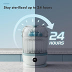 Papablic Bottle Sterilizer and Dryer Pro Max, 13 Bottles Extra-Large Capacity - Image 7