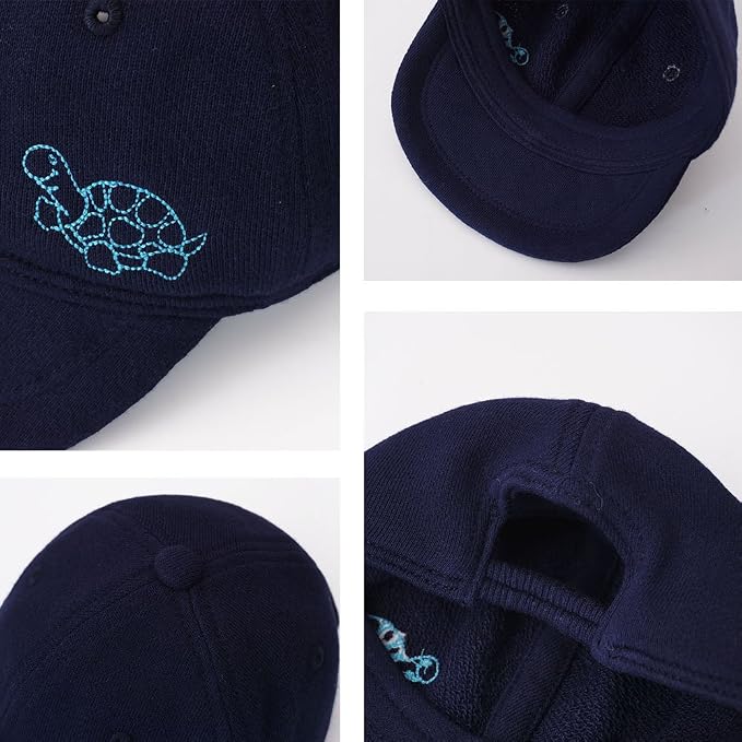 Keepersheep Baby Baseball Cap Infant Sun Hat, Cotton Knit - Image 5