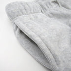 HonestBaby Baby 2-Piece Cozy Velour 100% Organic Cotton Sweatshirt and Jogger - Image 6