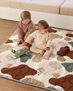 Blissful Diary Baby Play Mats for Floor, 71x59 Inch Extra Thicker & Large Soft - Image 7