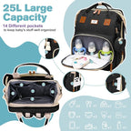 Diaper Bag Backpack, Large Waterproof Lightweight Diaper Bag - Image 2