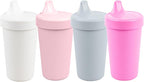 Re-Play Sippy Cups for Toddlers - 10 Oz. Reusable Spill Proof Cups for Kids by Re-Play