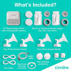 E1 Portable Breast Pump & Breast Milk Storage Bags Bundle – Compact Double - Image 7