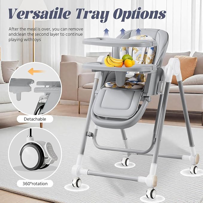 Multi Functional All in 1 Baby High Chair Swings - Image 4