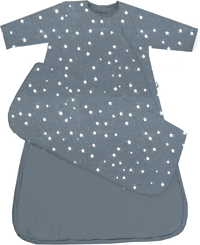 GUNAMUNA Unisex Long-Sleeve Sleep Sack, Wearable Sleep Bag by gunamuna