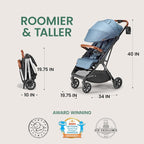 Bombi Bēbee V2 Lightweight Baby Stroller - Image 4