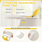 BABY JOY Convertible Baby High Chair, 3 in 1 Wooden Highchair/Booster/Chair - Image 3