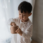 mushie Silicone Snack Cup | Spill Proof Food Container - Image 5