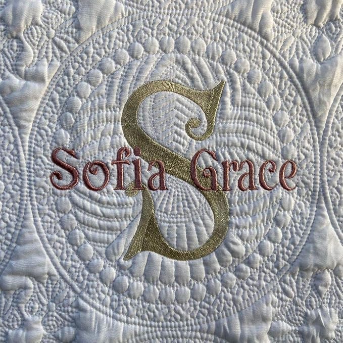Personalized Baby Blanket Quilt | Monogrammed Blankets - Image 6