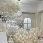 90pack Ivory Balloons Different Size 18/12/10/5 Inch Ivory White Balloon - Image 6