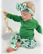 HINTINA Infant Baby Girl Knit Pullover Long Sleeve Sweater Outfits Fall Winter - Image 2