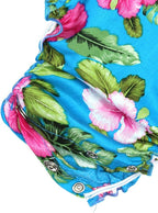 Baby Girl's Floral Print Ruffles Romper Summer Clothes - Image 7
