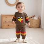 Fernvia Toddler Baby Girl Clothes 3 6 9 12 18 24 Months Fall Outfits Solid Long - Image 2