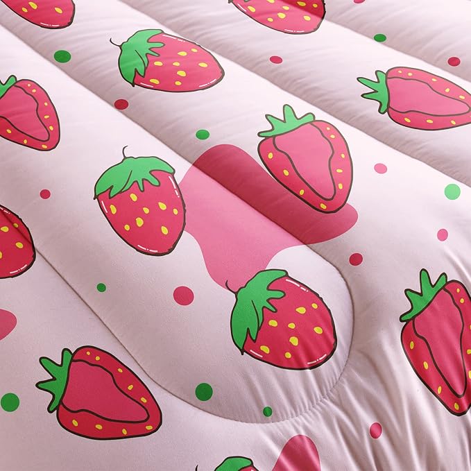 QOOMO Kawaii Comforter Full, Down Alternative, Soft and Lightweight，Full Size - Image 5