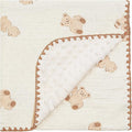 Baby Blanket Double Layer Cotton 40 x 40 Soft Receiving Blanket by Unknown