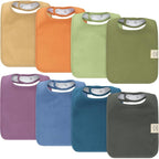 KeaBabies 8-Pack Organic Baby Bibs by KeaBabies