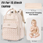 Diaper Bag Backpack, Stylish Baby Diaper Bag, Waterproof Travel Diaper - Image 2
