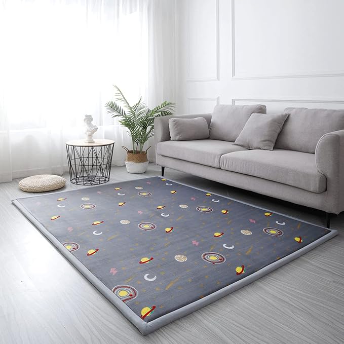 Loartee Coral Velvet Area Rug - Image 6