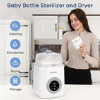 19 Min Bottle Washer, Quick Wash, Sterilizer and Dryer - Image 2