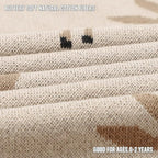 Knit Baby Swaddle Blanket - Image 5