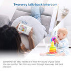 VTech Video Baby Monitor with 1000ft Long Range, Auto Night Vision, 2.8” Screen - Image 6