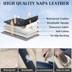 Coverado Car Seat Covers Full Set, Leather Seat Covers - Image 8