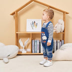 Cute Baby Boy Clothes Suit Toddler Boys' Striped long Sleeve T-Shirt+Denim - Image 6