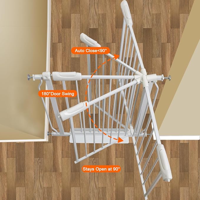 Extra Wide Baby Gate Extra Tall Dog Gate - Image 4