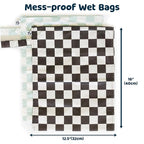 Tiny Twinkle Wet Dry Bag – 2 Pack Reusable Waterproof & Mess Proof Wet Bags - Image 4