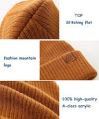 LMLALML Beanie for Toddler Boys Elegant Baby Beanie Knit Winter Hat for Kids - Image 4