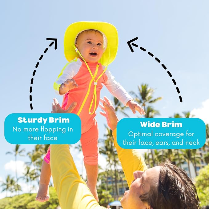 SwimZip Wide Brim Sun Hat | UPF 50+ Protection - Image 8