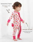 Baby Girl Romper Viscose from Bamboo Jumpsuit - Image 4