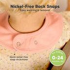 KeaBabies 8-Pack Organic Baby Bibs - Image 6