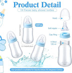 Roowest Bottle Chug Baby Shower Game Favors Including Blue Elephant Theme - Image 3