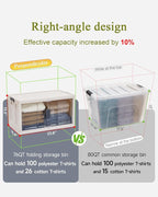 OlarHike 76QT Stackable Storage Bins - Image 3