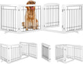 Vantas Folding Pet Gate 96" Wide, Freestanding Wire Pet Gate, Pet Puppy Safety by Vantas