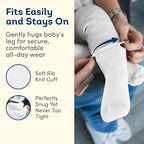 Fruit of the Loom Baby 14-Pack Grow & Fit Flex Zones Cotton Stretch Socks - Image 5