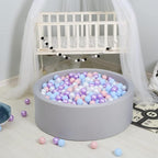GOGOSO Ball Pits Balls for Toddlers Pack of 50 100 200 Plastics Shape Ball - Image 7