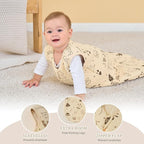 Looxii Baby Sleep Sack 6-12 Months 2.5 TOG Baby Wearable Blanket, Cotton - Image 4